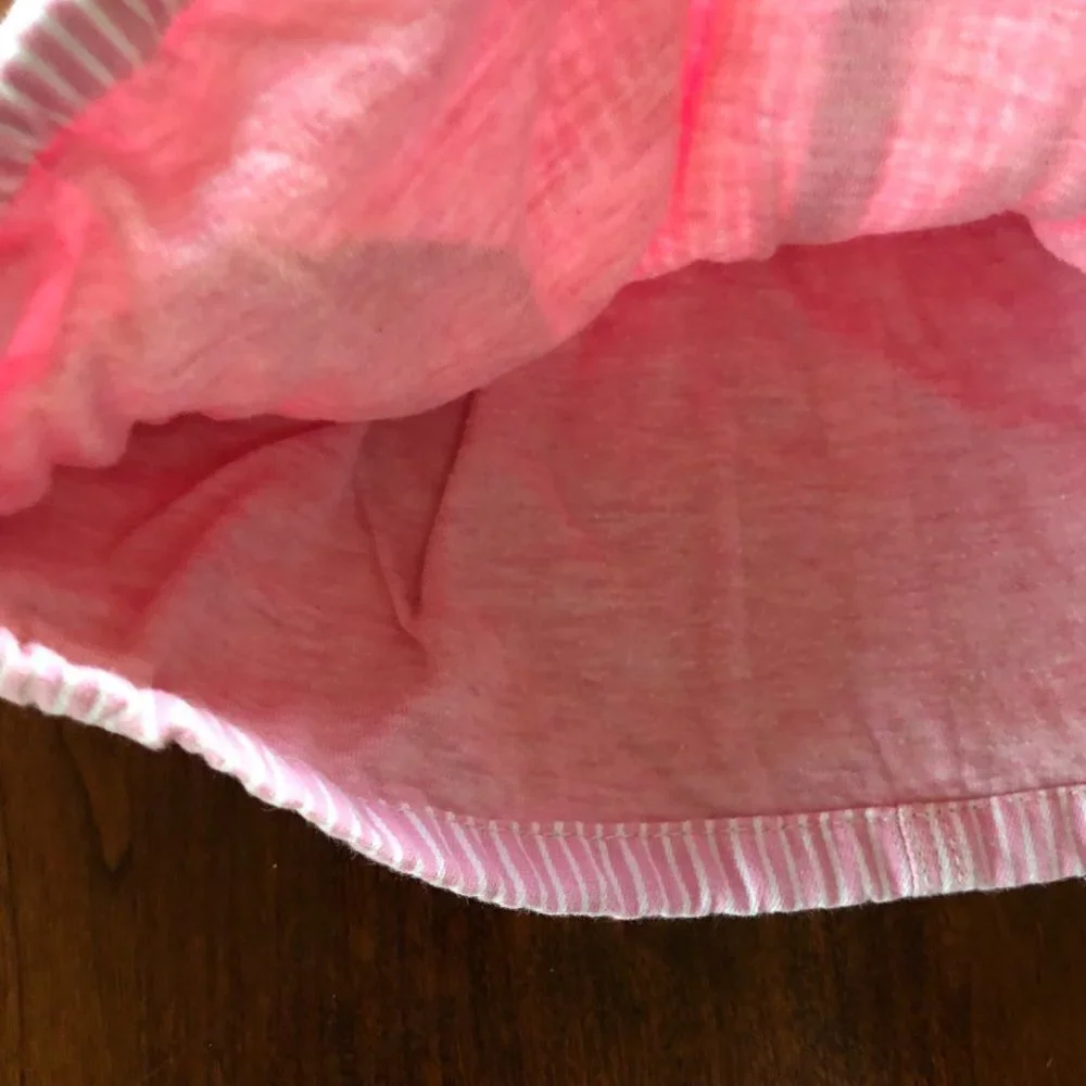 OshKosh Pink Railroad Stripe Jumper- Size 0-3 months‎
